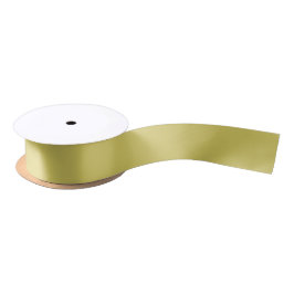 Gentle Warm Yellow Satin Ribbon