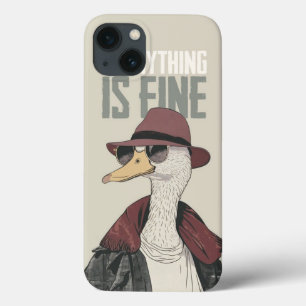 Gentleman Goose: Arte Retro "Tudo está Bem" Ca