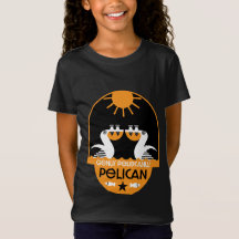 Genus Pelecanus Bird Art T-Shirt