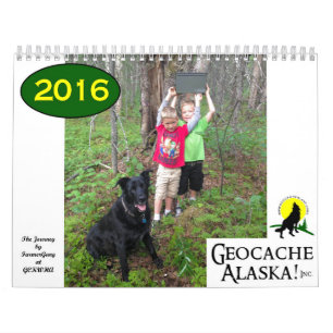 GeocacheAlaska! Calendário 2016