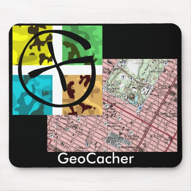 GeoCacher Mousepad (Frente)
