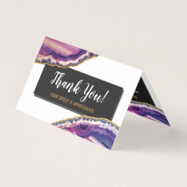 Geode Agate Slice Gemstone Ultra Violet Obrigado