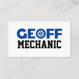 Geoff Mechanic Cartão de visita