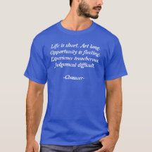 Geoffrey Chaucer cita camiseta