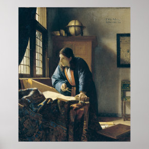 Geógrafo de Vermeer - Poster