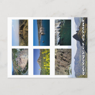 Geologia do cartão postal chipre