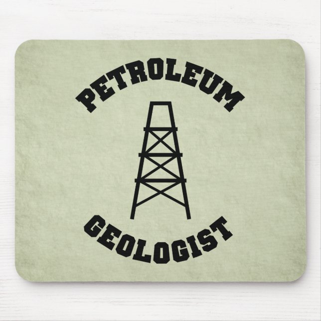 Geólogo de petróleo Mousepad (Frente)