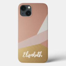 Geometria da Hora do Ouro rosa