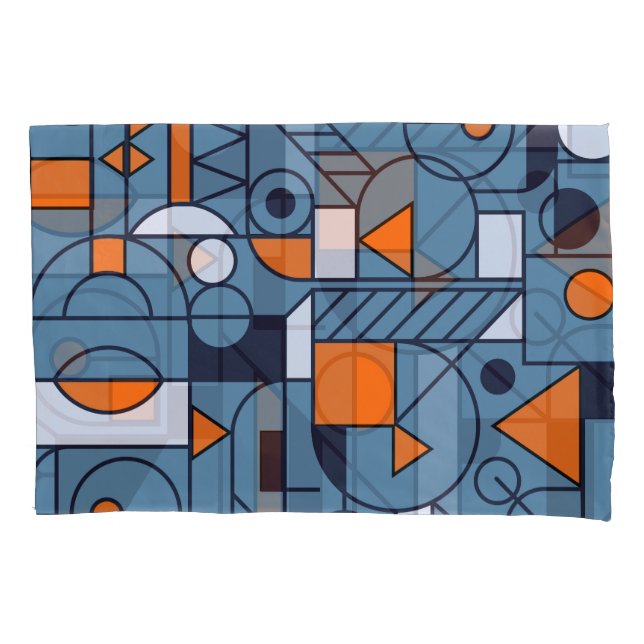 Geometria Minimalista: Poster de Abstrato retrô (Frente)