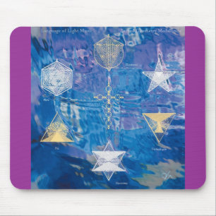 Geometria sagrado Mousepad