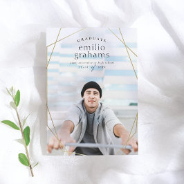 Geométrico | Anúncio de Graduação de Fotografias d