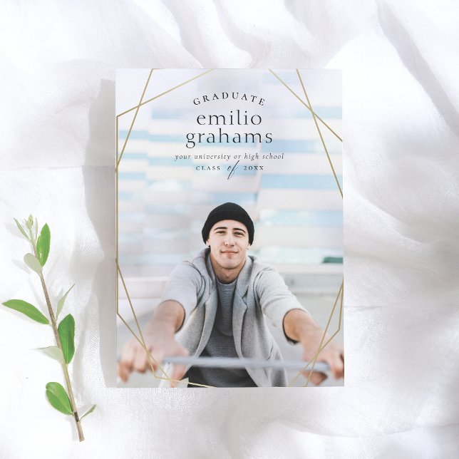 Geométrico | Anúncio de Graduação de Fotografias d (Criador carregado)