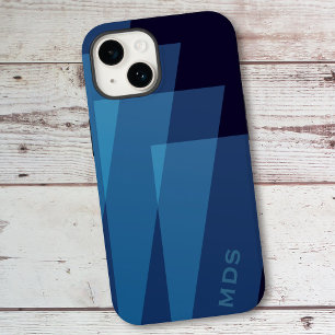 Geométrico Azul Personalizado