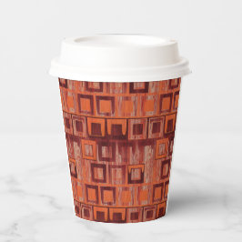 Geométrico Vermelho e Laranja