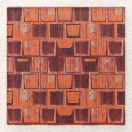 Geométrico Vermelho e Laranja