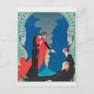 George Barbier, Cartão Postal Art Déco