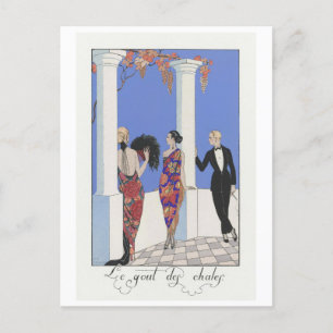 George Barbier, cartão postal Art Déco