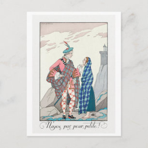 George Barbier, Cartão Postal Art Déco
