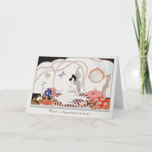 George Barbier, Cartões de agradecimentos do Art D (Frente)