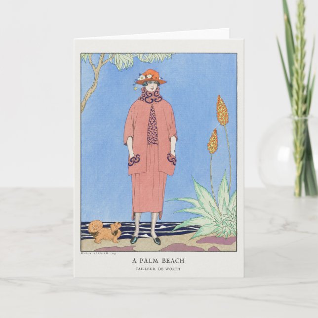 George Barbier, Cartões de agradecimentos do Art D (Frente)