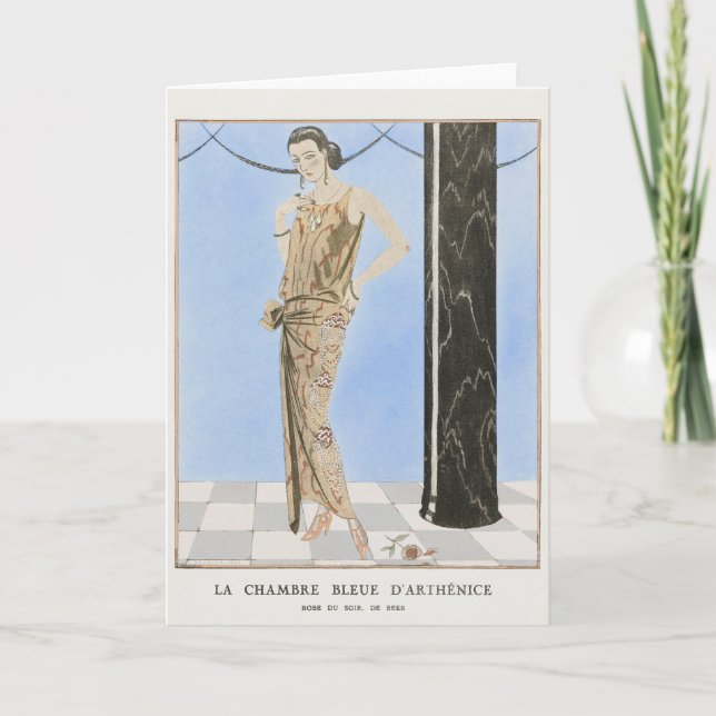 George Barbier, Cartões de agradecimentos do Art D (Frente)