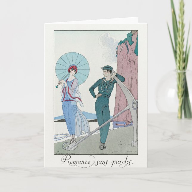 George Barbier, Cartões de agradecimentos do Art D (Frente)