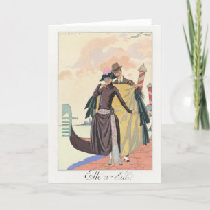 George Barbier, Cartões de agradecimentos do Art D