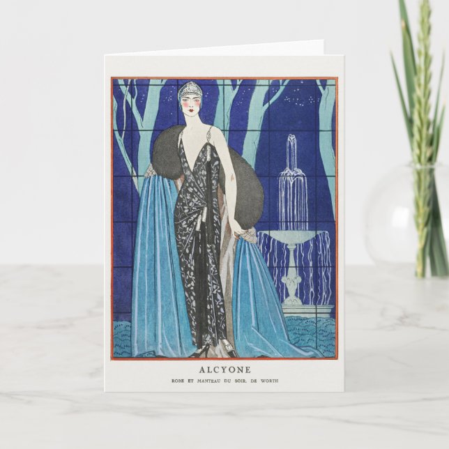 George Barbier, Cartões de agradecimentos do Art D (Frente)