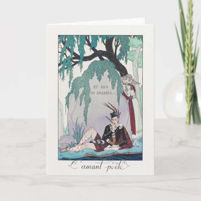 George Barbier, Cartões de agradecimentos do Art D (Frente)