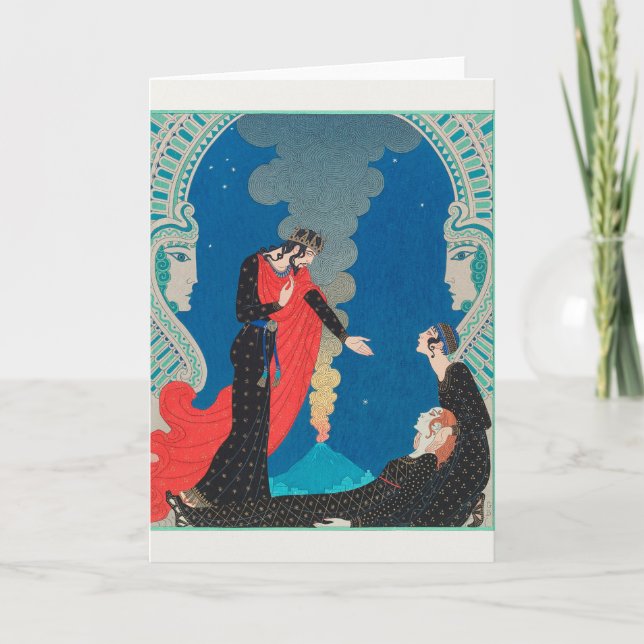 George Barbier, Cartões de agradecimentos do Art D (Frente)