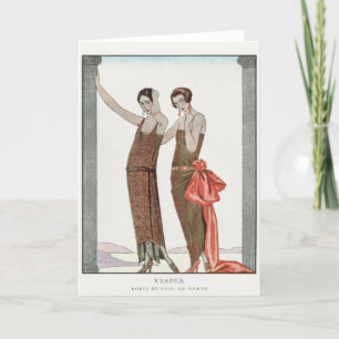 George Barbier, Cartões de agradecimentos do Art D