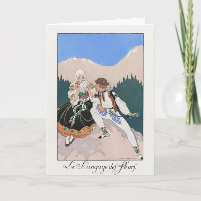 George Barbier, Cartões de agradecimentos do Art D (Frente)