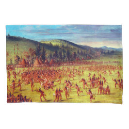 George Catlin Jogo de bola dos Choctaw Bola Acima