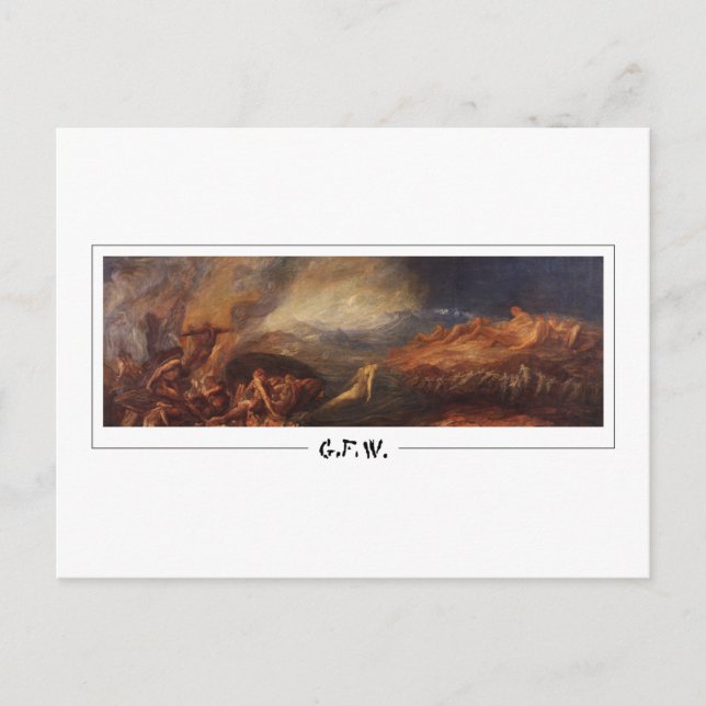 George Frederic Watts #181 - Cartão Postal de Arte (Frente)