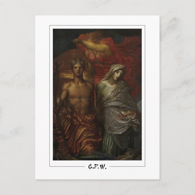 George Frederic Watts #189 - Cartão Postal de Arte (Frente)