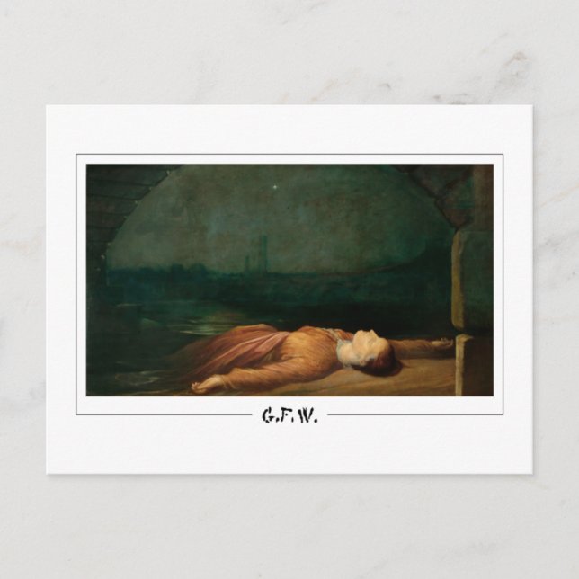 George Frederic Watts #55 - Cartão Postal de Arte  (Frente)