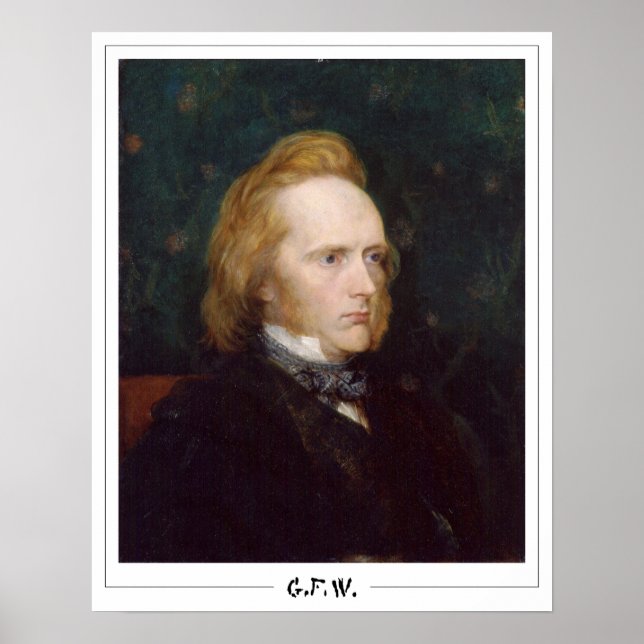 George Frederic Watts Zedign Art Poster nº 15 (Frente)