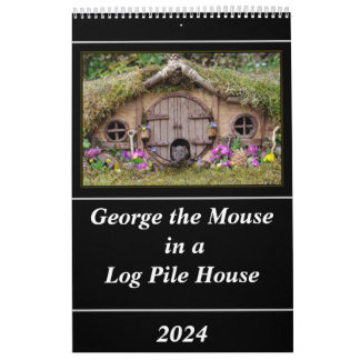 George, o rato em um calendário do House