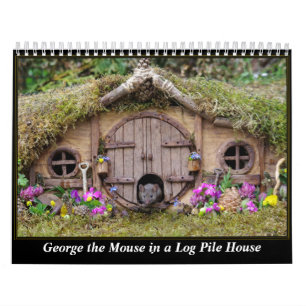 George, o rato num calendário da Casa 2022