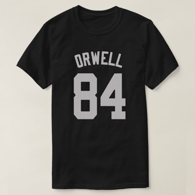 George Orwell - 1984 Essential T-Shirt (Frente do Design)