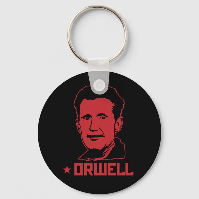 George Orwell Portrait Chaveiro (Frente)