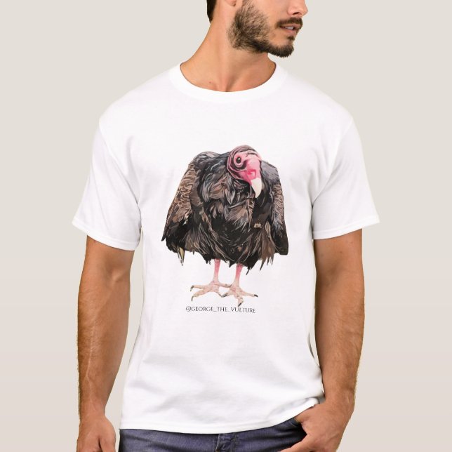 George the Turkey Vulture T-Shirt (Frente)