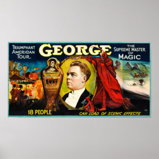George — Triumphant American Tour Poster