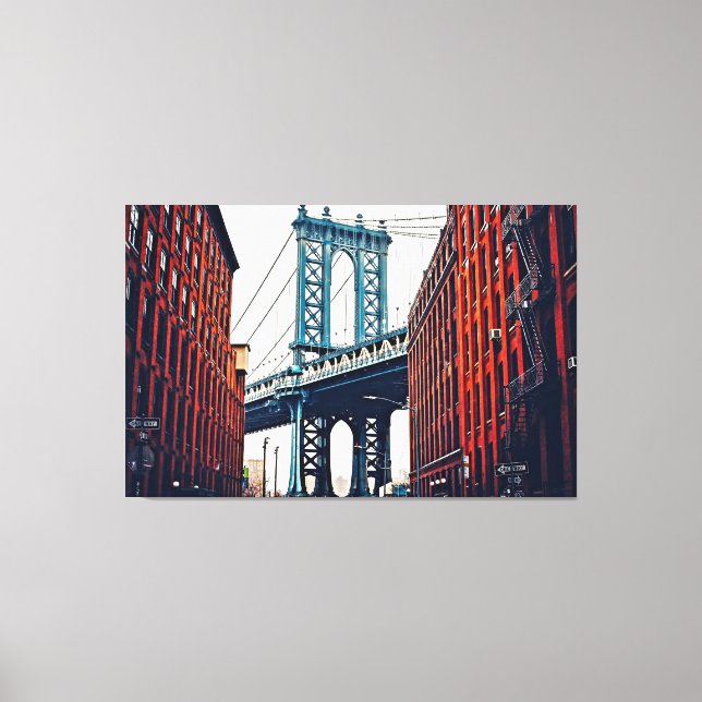 George Washington Bridge Canvas Print (Frente)