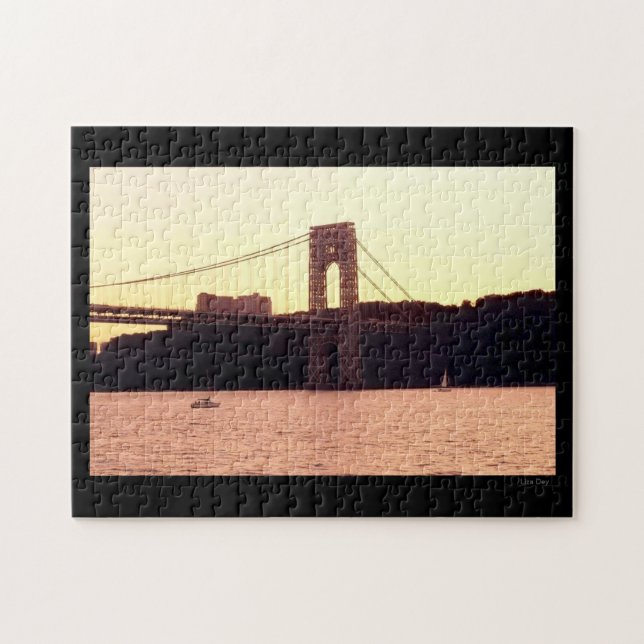George Washington Bridge Quebra-cabeça (Horizontal)