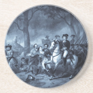 George Washington como porta copos Soldier