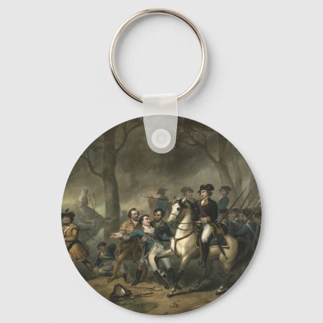 George Washington como um chaveiro de soldado (Frente)