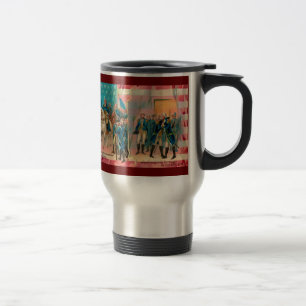 George Washington e a Caneca de viagem das Tropas
