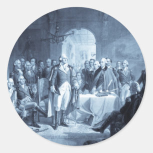 George Washington e seus adesivos generais