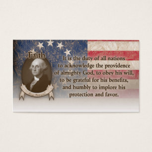 George Washington - fé